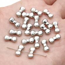 Metal Alloy Silver Charm Pendant Beads For DIY Handmade Bracelets, Necklaces Earrings, DIY Jewelry Accessories, Assorted Varietie - Rhodium - View 19