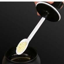 1個家庭廚房一體式調味瓶,防漏防潮集裝箱,適用於蜂蜜、草藥和香料,玻璃密封油存儲容器套裝,帶有小透明瓶的油罐 - 調味瓶 - 查看 10