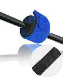1 Piece Of Blue Anti-slip Fishing Rod Binding Straps - Blue - View 2