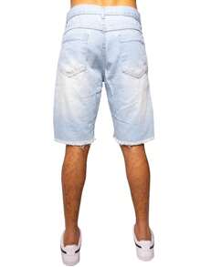 Men Denim Shorts - Multicolor - View 5