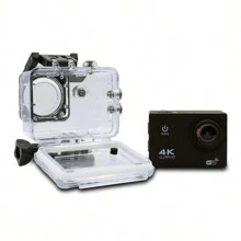 Camara Digital de Deporte Sumergible en Agua con Accesorios para Casco - Negro - Ver 6