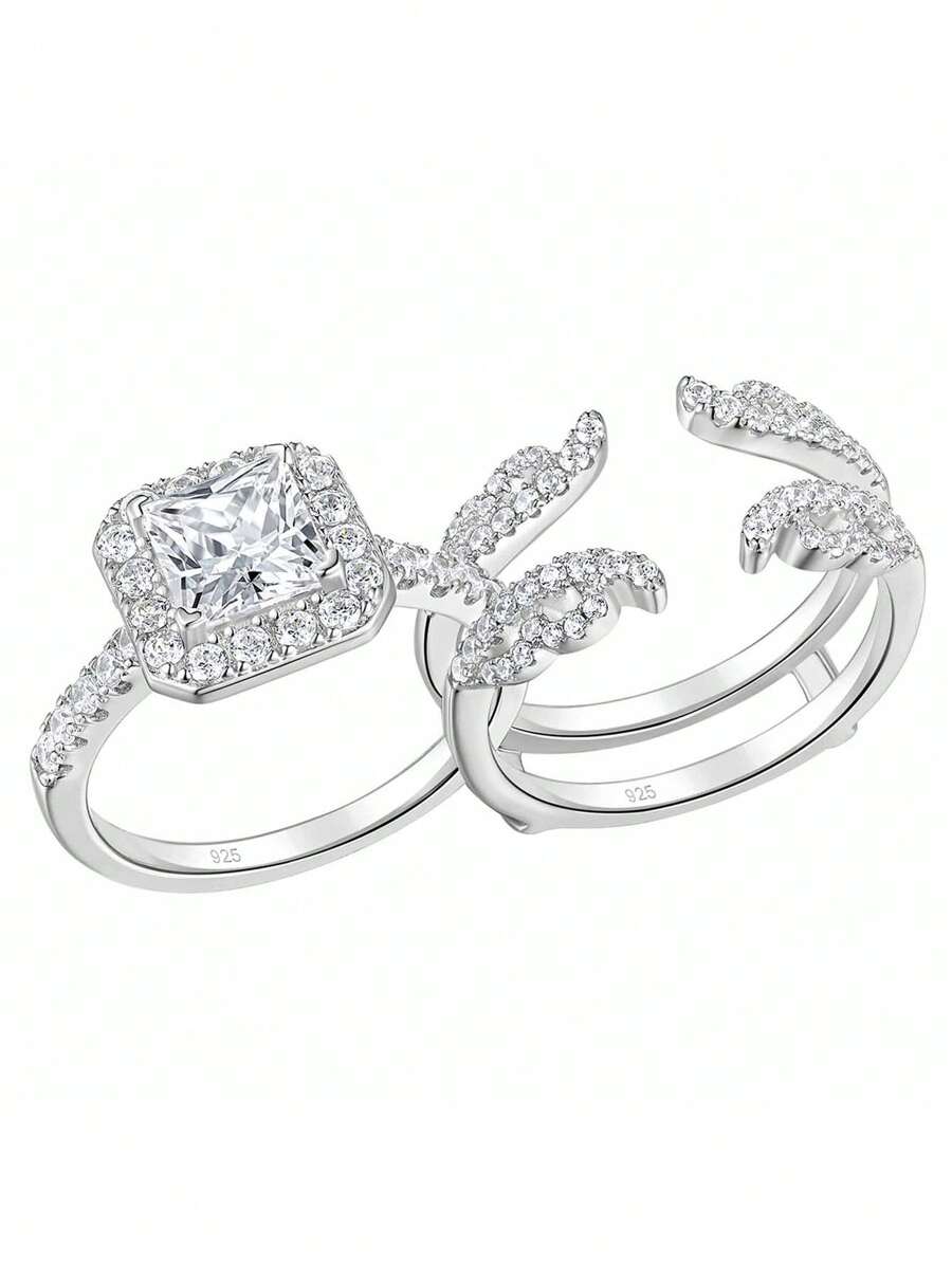 Bague Femme Fleur De Lotus En Argent Sterling 925, Bague Cocktail En Pierre Gemme Turquoise Mojave, Coffret Cadeau - France