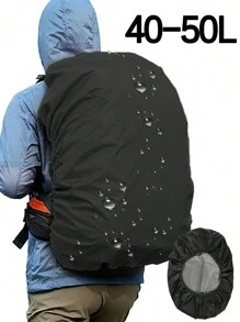 45l輕質尼龍防水背包雨罩雨衣,適用於露營,徒步旅行,戶外攜帶套,適用於旅行,戶外和筆記本電腦背包