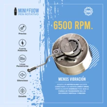 Maquina para tatuar Mini Pen Rotativa OUO FUOW Potente Tipo Pen - Negro - Ver 6