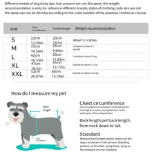 1套黃色好運幸運符冬季保暖寵物衣服,適用於小型和中型貓狗 - 粉色 - 查看 9
