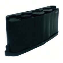Plastic Spring Marimba Coin Holder-Various Colors Bsp - Black - View 2