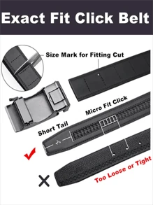 rongkepolo 男士真皮棘轮式正装腰带，黑色，适合搭配西装，S码，美式设计，时尚男士超短尾腰带，适合各种场合，正式着装，夏季工作裤装，秋季上学，万圣节秋冬配饰，适合青少年、青年、男士，休闲、户外、运动、度假、毕业礼物、生日礼物、日常穿着