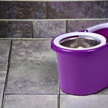 Trapeador con cubeta y exprimidor, trapeador, mágico spin Mob - Multicolor - Ver 2