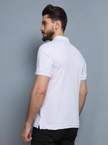 Men Polo Shirts - White - View 6