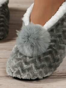 女式室內拖鞋,靜音地板拖鞋,防滑耐磨鞋底,吸汗