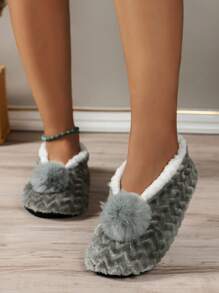 女式室內拖鞋,靜音地板拖鞋,防滑耐磨鞋底,吸汗