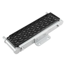 PowerMotor 110cc、125cc、140cc、150cc普遍適用的越野摩托油冷卻套件,適用於海灘車改裝,6層單面,銀色m10 - 銀色 - 查看 4