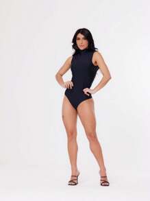 Women Bodysuits - Negro - Ver 1