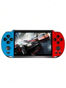 Consola de videojuegos portatil con + 10,000 juegos color azul con rojo - Azul - Ver 3