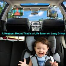 車平板電腦支架,兒童平板電腦支架適用於車後座,適用於iPad支架適用於車可調角度,適用於iPad車安裝矽支架適用於全部英寸火 - 黑色 - 查看 2