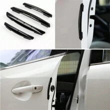 4 Pack Car Sticker Door Edge Guards Trim Molding Protection Strip Scratch Protector Car Crash Barriers Door Guard Collision Universal - Multicolor - View 2