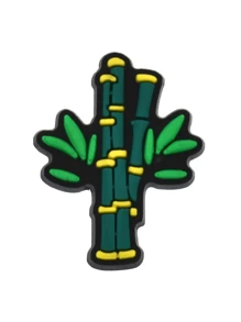 12入組熊貓造型鞋釦,時尚鞋子的裝飾件