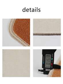 YIMEIS 1入組款式c杯墊卡通咖啡杯裝飾地毯,適用於廚房、浴室、客廳、臥室,自然乳膠底部,吸水止滑,易於清潔 - 彩色 - 查看 11