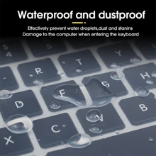 Universal Keyboard Film Protector Silicone Keyboard Cover For Laptop Desktop Computer Dust-proof - Clear - View 7