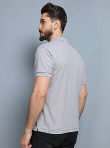 Men Polo Shirts - Gris Claro - Ver 5