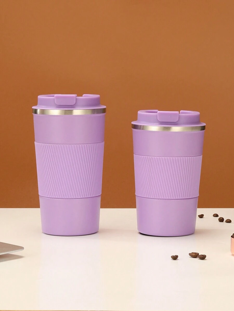 1pc Coffee Mug Thermal Stainless Steel Vacuum Bottle And Insulated Car Cup Portable Water Bottle For Students Back To School