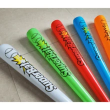 1pc Inflatable Water Baseball Bat, Red Pvc Floating Baseball Bat Toy - Red - View 4