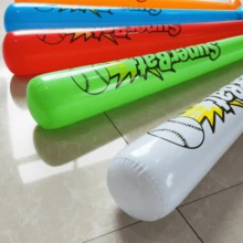 1pc Inflatable Water Baseball Bat, Red Pvc Floating Baseball Bat Toy - Red - View 5