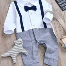 Baby Boys Jumpsuits - 水鴨藍 - 查看 2