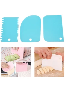 Kit Confeiteiro Profissional Bailarina Bicos Inox Espátulas Confeitaria - Multicolorido - Visão 2