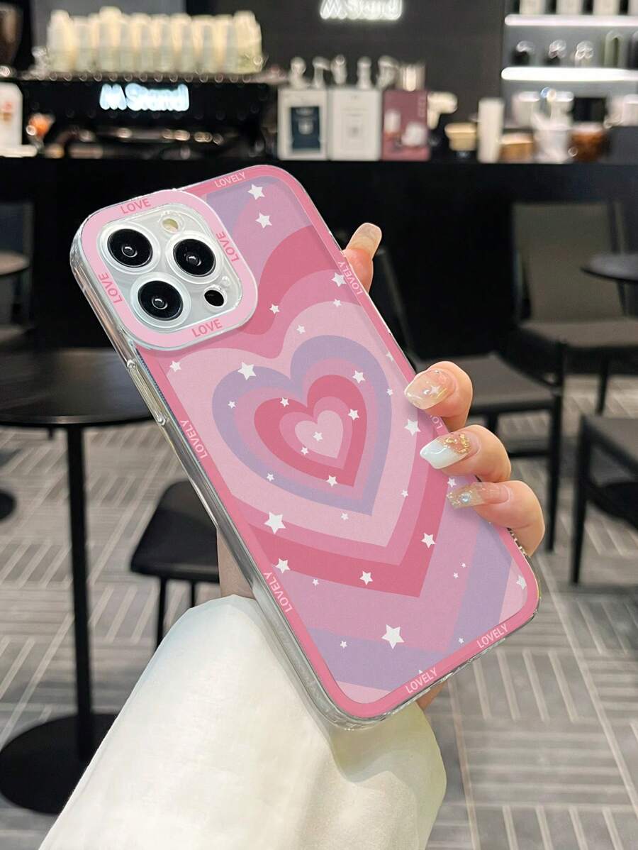 1 件透明 Tpu 愛心和星星設計保護手機殼,相容於 Apple 系列 Iphone 7、iphone 8、iphone 7 Plus、iphone 8 Plus、iphone X、iphone Xr、iphone Xs Max、iphone 11、iphone 11 Pro、iphone 11 Pro最大,iphone 12,iphone 12 Pro,iphone 12 Pro Max,iphone 13,iphone 13 Pro,iphone 13 Pro Max,iphone 14,iphone 14 Plus,iphone 14 Pro,iphone 14 Pro Max,iphone 15,iphone 4 Pro、iphone 15 Pro Max、iphone Se 2;三星系列 Galaxy A03s、a03core、a04、a12、a13、a14、a21s、a22、a23、a24、a32、a33、a34、a50、a51、a52、a53、a54、a71、a34、a50、a51、a52、a53、a54、a71、a72、a73、s202、s212加超;小米、紅米系列紅米9、紅米9a、紅米9c、紅米10、紅米10a、紅米10c、紅米note 9、紅米note 10、紅米note 11、紅米note 12、紅米12、紅米12c - 彩色 - 查看 1