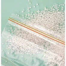 20入組中號雙拉鍊密封食品收納袋,適用於保持廚房各式食品新鮮密封,戶外旅行收納,居家整理