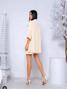 Women Two-piece Outfits - Màu be - Xem 2