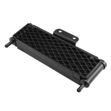 PowerMotor 110cc、125cc、140cc、150cc普遍適用的越野摩托油冷卻套件,適用於海灘車改裝,6層單面,銀色m10 - 銀色 - 查看 2