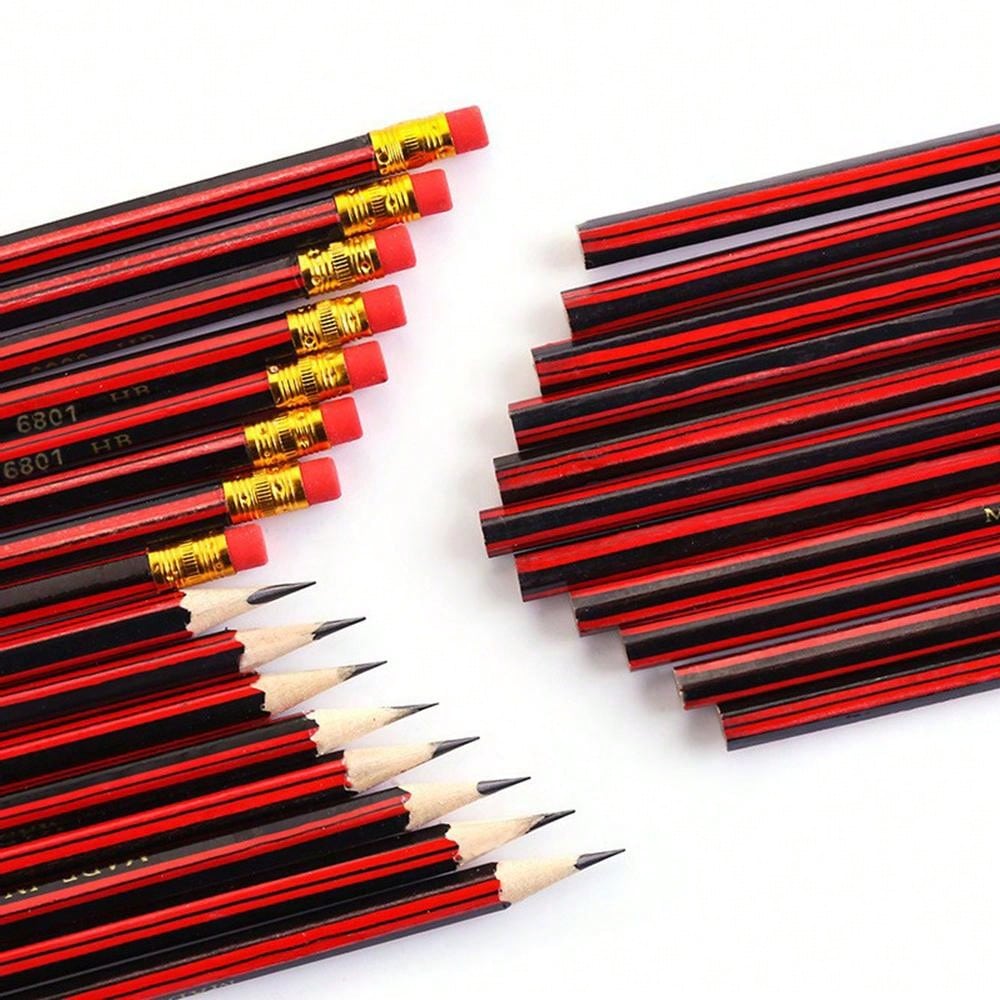 10pcs/Pack Sketching Pencils For Students, School Supplies & Learning