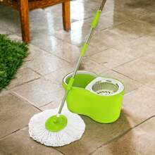 Trapeador con cubeta y exprimidor, trapeador, mágico spin Mob - Multicolor - Ver 6