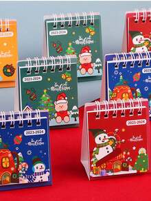 Orange Christmas Themed Calendar - Yellow - View 5