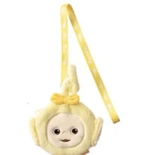 天线宝宝系列毛绒卡包减压挂饰可爱书包挂件钥匙扣摆件Miniso毛绒公仔 - 黃色 - 查看 4