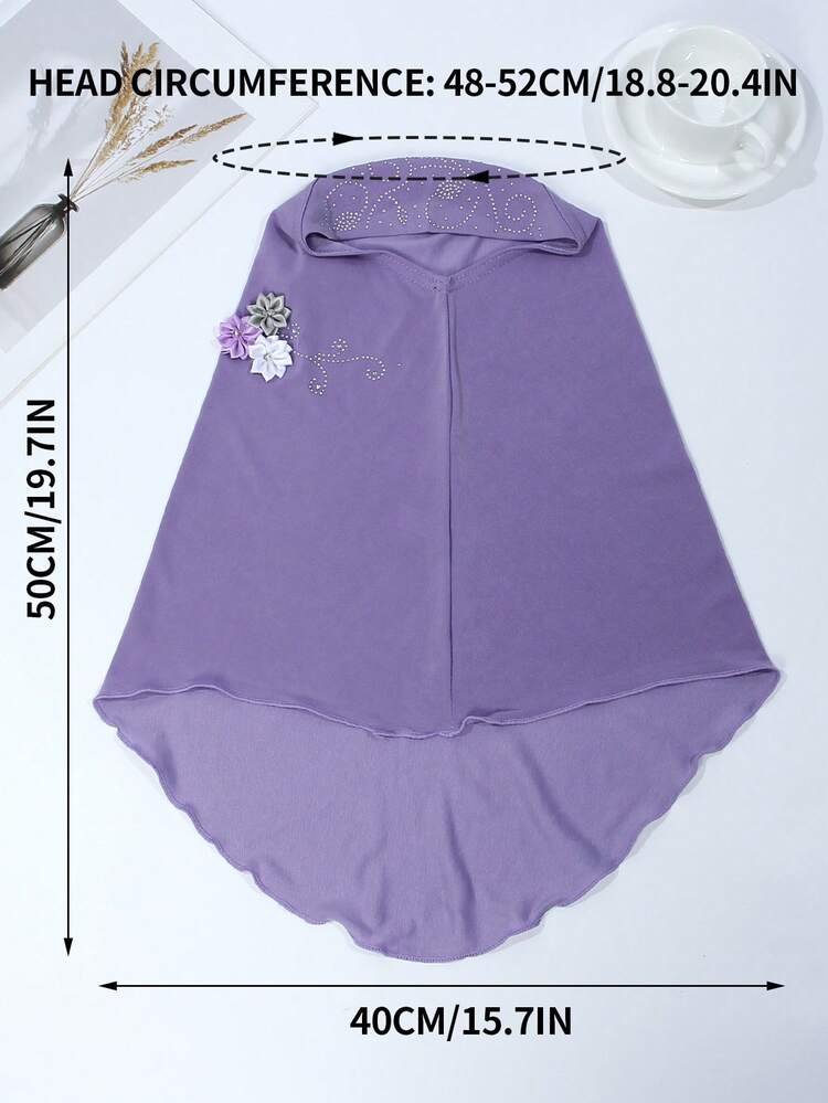 1pc Children's Purple Sunglass & Warmness & Protective Decor & Simple Headband, Suitable For Outdoor & Daily Use