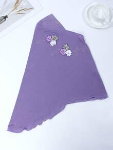 1pc Children's Purple Sunglass & Warmness & Protective Decor & Simple Headband, Suitable For Outdoor & Daily Use - Purple - View 7