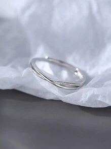 CVNANA 1pc Simple & Elegant Ring Design Fresh Style Ring For Women, Fashion Personalized Finger Ring