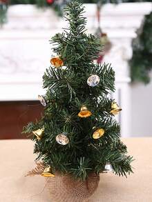 10入組/20入組聖誕派對場景裝飾道具鈴鐺形吊飾,diy聖誕樹飾品掛飾 - 彩色 - 查看 3