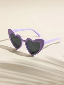 1副心形裝飾眼鏡