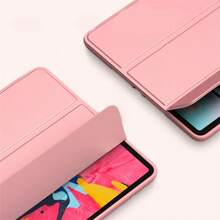 Baby Pink 1pc New Thin Full Cover Silicone Protective Case Compatible With Ipad - Sakura powder - View 6