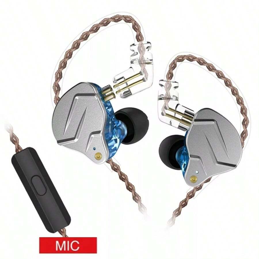 Audífonos in-ear gamer KZ Auriculares con cable ZSN Pro with mic KZ ZSN Pro azul