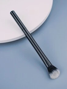 1pc cọ trang điểm tạo khối cao cấp màu đen dụng cụ làm đẹp - màu đen - Xem 4