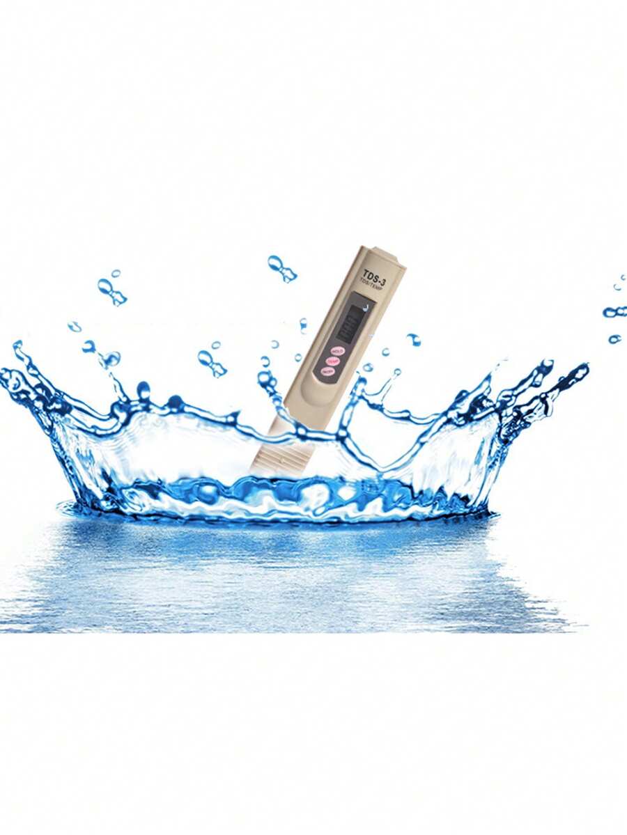 Tds-3水質測試筆,適用於直飲水,自來水監測,家用水檢測工具,1入灰色 - 灰色 - 查看 1