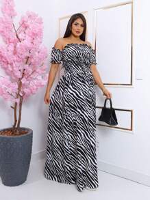 Women Dresses - Đen và trắng - Xem 2
