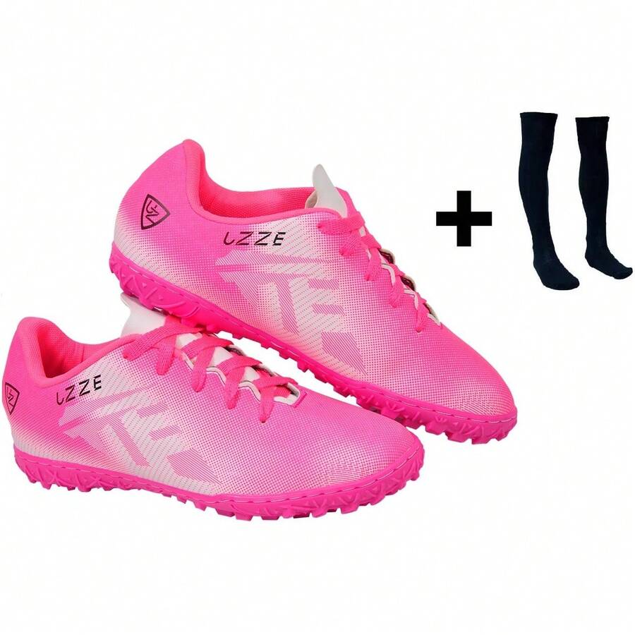 Uzze Sport Men Sneakers - 玫紅色 - 查看 1