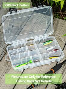 GOTURE 1個3600/3700分隔器套件,耐用的釣魚用品收納盒,防水浮動密封隔水型塑膠收納盒,具有多種用途 - 無色 - 查看 5
