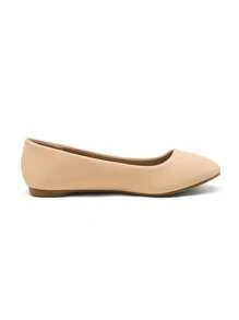 Women Ballet Flats Round Toe Ballerina Flats Slip-On Elegant Comfortable Walking Party Wedding Versatile Classic Commute Ballet Flats Shoes - Màu be - Xem 10